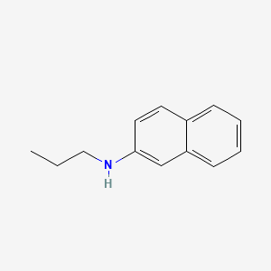 molecular formula C13H15N B1655432 N-Propyl-2-naphthalenamine CAS No. 36190-75-7