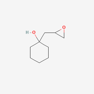 1-[(Oxiran-2-yl)methyl]cyclohexan-1-ol