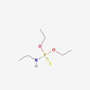 N-diethoxyphosphinothioylethanamine