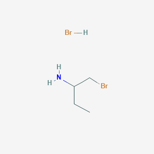 molecular formula C4H11Br2N B1655451 Propylamine, hydrobromide, (R)-, (-)- CAS No. 36600-43-8