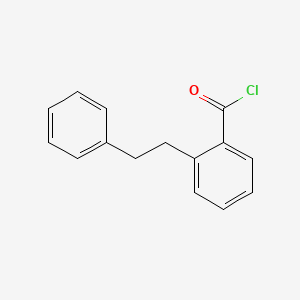 2-(2-Phenylethyl)benzoyl chloride