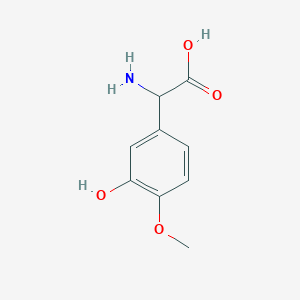 Amino-(3-hydroxy-4-methoxy-phenyl)-acetic acid