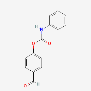 4-(((Phenylamino)carbonyl)oxy)benzaldehyde