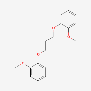 molecular formula C17H20O4 B1655482 1-Methoxy-2-[3-(2-methoxyphenoxy)propoxy]benzene CAS No. 3722-61-0