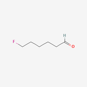 molecular formula C6H11FO B1655487 6-Fluorohexanal CAS No. 373-33-1