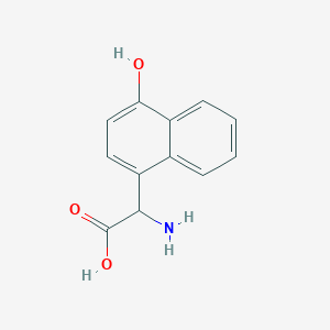 Amino-(4-hydroxy-naphthalen-1-YL)-acetic acid