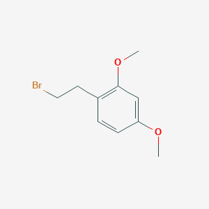 molecular formula C10H13BrO2 B1655503 1-(2-溴乙基)-2,4-二甲氧基苯 CAS No. 37567-79-6