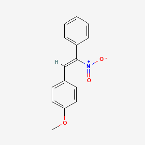 1-methoxy-4-[(Z)-2-nitro-2-phenylethenyl]benzene