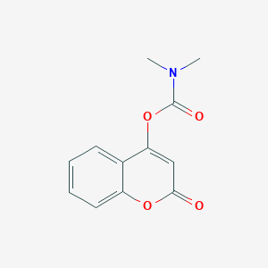 (2-oxochromen-4-yl) N,N-dimethylcarbamate