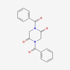2,5-Piperazinedione, 1,4-dibenzoyl-