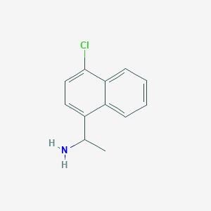 1-(4-Chloronaphthalen-1-yl)ethan-1-amine