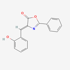 (4Z)-4-[(2-hydroxyphenyl)methylene]-2-phenyl-oxazol-5-one