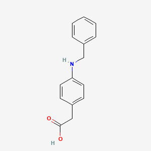 (4-Benzylaminophenyl)acetic acid