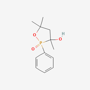 cis-2-Phenyl-3,5,5-trimethyl-1,2-oxaphospholan-3-ol 2-oxide