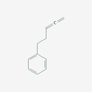 molecular formula C11H12 B1655665 Benzene, 3,4-pentadienyl- CAS No. 40339-21-7