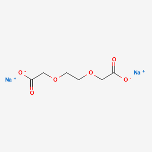 molecular formula C6H8Na2O6 B1655667 Disodium 2,2'-(ethylenebis(oxy))diacetate CAS No. 40349-83-5