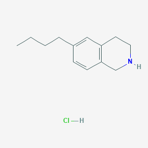 6-Butyl-1,2,3,4-tetrahydroisoquinoline hydrochloride