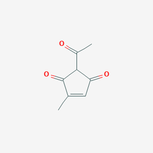 2-Acetyl-4-methylcyclopent-4-ene-1,3-dione