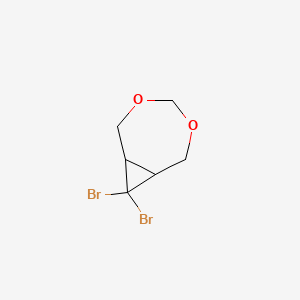 8,8-Dibromo-3,5-dioxabicyclo[5.1.0]octane