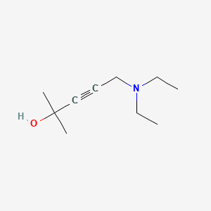 molecular formula C10H19NO B1655694 3-Pentyn-2-ol, 5-(diethylamino)-2-methyl- CAS No. 4079-66-7