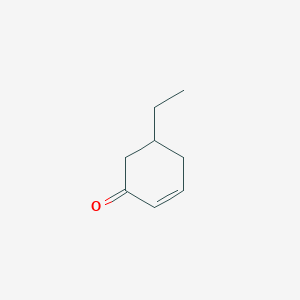 molecular formula C8H12O B1655695 5-Ethylcyclohex-2-en-1-one CAS No. 40790-69-0