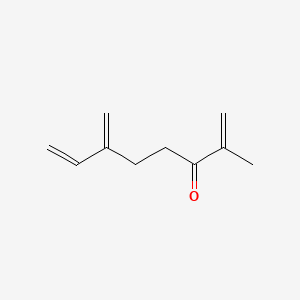 molecular formula C10H14O B1655756 2-甲基-6-亚甲基-1,7-辛二烯-3-酮 CAS No. 41702-60-7