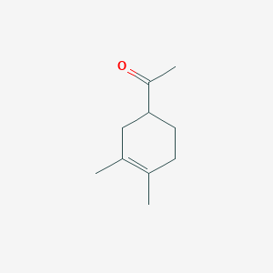 molecular formula C10H16O B1655758 4-Acetyl-1,2-dimethylcyclohexene CAS No. 41723-54-0