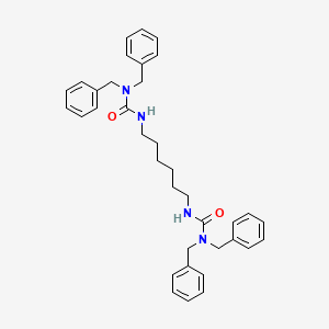 B1655786 1,1-Dibenzyl-3-[6-(dibenzylcarbamoylamino)hexyl]urea CAS No. 42101-55-3