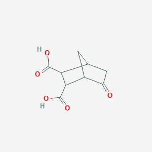 molecular formula C9H10O5 B1655803 5-Oxobicyclo[2.2.1]heptane-2,3-dicarboxylic acid CAS No. 42392-43-8