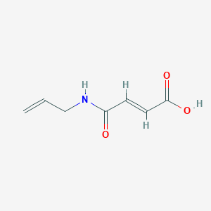 molecular formula C7H9NO3 B1655828 4-(Allylamino)-4-oxo-2-butenoic acid CAS No. 42829-13-0