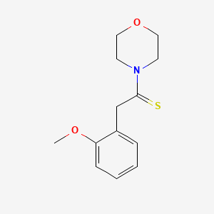 2-(2-Methoxyphenyl)-1-morpholin-4-ylethanethione