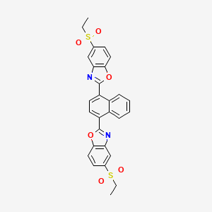 Benzoxazole, 2,2'-(1,4-naphthalenediyl)bis[5-(ethylsulfonyl)-