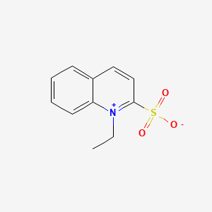 B1655858 1-Ethyl-2-sulphonatoquinolinium CAS No. 4329-91-3