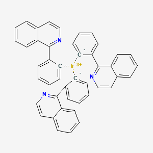 molecular formula C45H33IrN3 B1655868 三[1-苯基异喹啉-C2,N]铱(III) CAS No. 435293-93-9