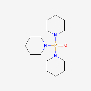 molecular formula C15H30N3OP B1655893 Tripiperidinophosphine oxide CAS No. 4441-17-2