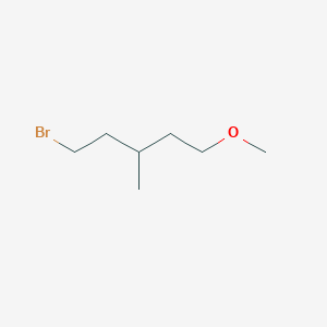 1-Bromo-5-methoxy-3-methylpentane