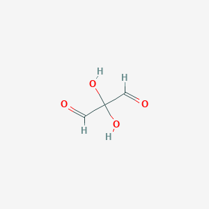 molecular formula C3H4O4 B1655902 2,2-Dihydroxymalonaldehyde CAS No. 4464-20-4
