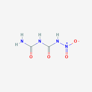 molecular formula C2H4N4O4 B165591 Nitrobiuret CAS No. 16326-62-8