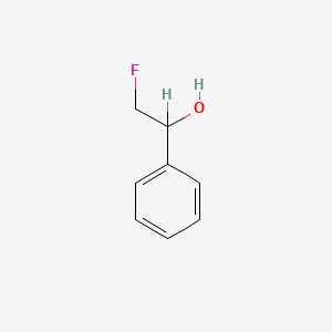 molecular formula C8H9FO B1655912 2-Fluoro-1-phenylethanol CAS No. 450-94-2