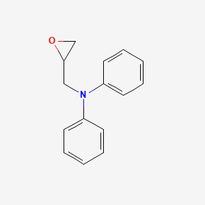 N-(oxiran-2-ylmethyl)-N-phenylaniline