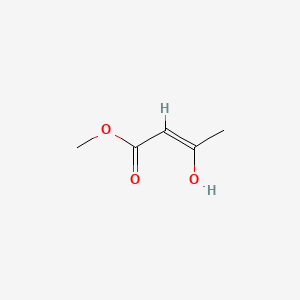 molecular formula C5H8O3 B1655921 (Z)-3-Hydroxy-2-butenoate CAS No. 4525-25-1