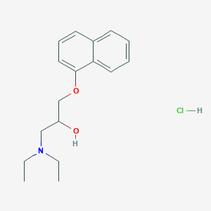 1-(Diethylamino)-3-(naphthalen-1-yloxy)propan-2-ol hydrochloride
