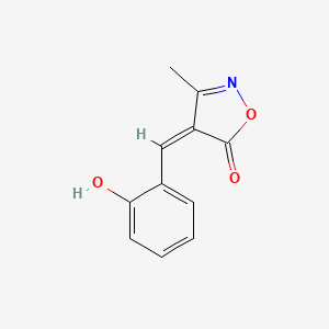 4-(2-Hydroxybenzylidene)-3-methyl-5(4H)-isoxazolone