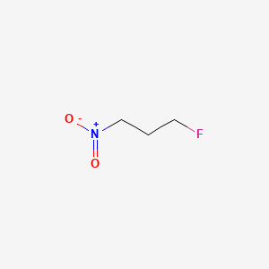 molecular formula C3H6FNO2 B1655943 3-Fluoro-1-nitropropane CAS No. 462-24-8