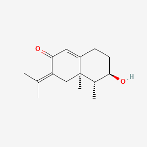 molecular formula C15H22O2 B1655961 异佩塔醇 CAS No. 469-67-0