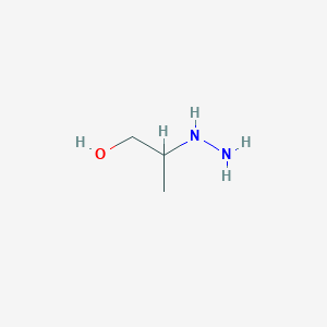 molecular formula C3H10N2O B1655997 2-Hydrazinylpropan-1-ol CAS No. 4759-50-6