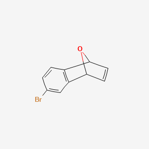 molecular formula C10H7BrO B1656015 6-Bromo-1,4-dihydro-1,4-epoxynaphthalene CAS No. 477907-60-1