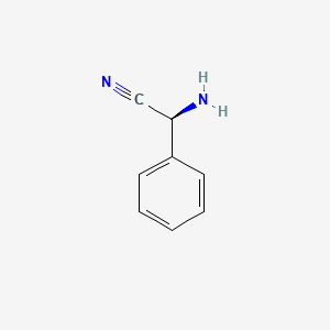 molecular formula C8H8N2 B1656026 (S)-Amino(phenyl)acetonitrile CAS No. 48108-77-6