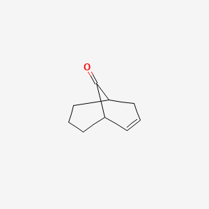 molecular formula C9H12O B1656031 双环[3.3.1]壬-2-烯-9-酮 CAS No. 4844-11-5