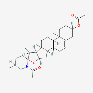 molecular formula C31H47NO4 B1656032 Solasodine N,O-diacetate CAS No. 4860-15-5
